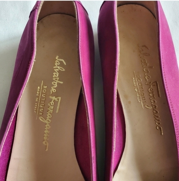 Salvatore Ferragamo Vintage Flat Loafers US 8 - Picture 4 of 9